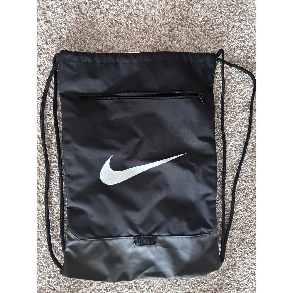 Nike Drawstring Cinch Bag Black NABC Convention San Antonio 2025 Swoosh Sackpack